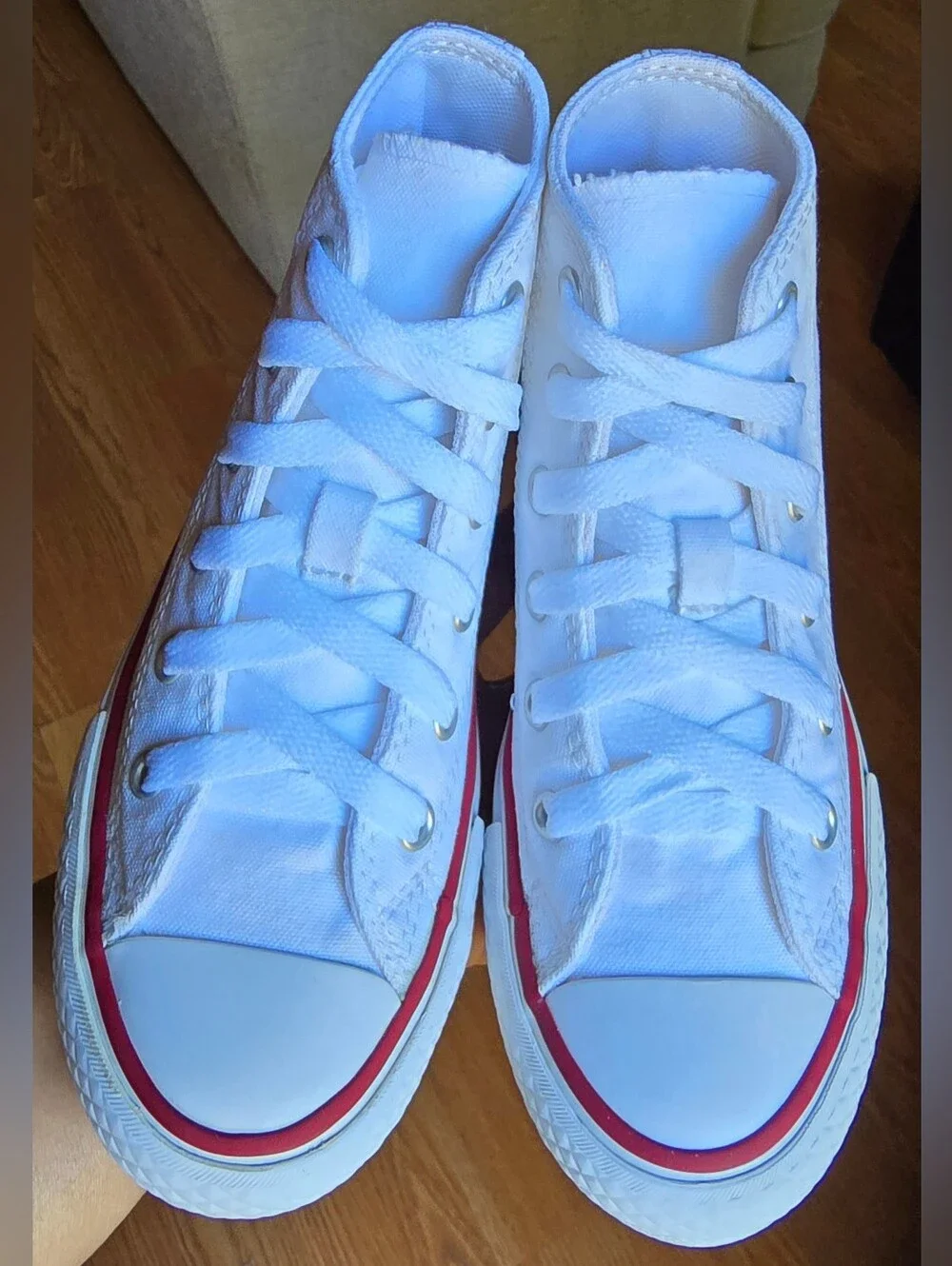 Sz 13 Toddler Kids CONVERSE CTAS HI EVA LIFT PLATFORM 'White' Casual Shoes